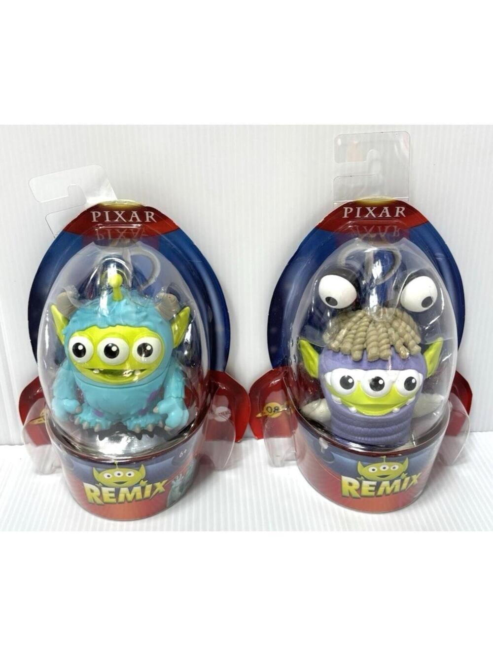 Disney Pixar Alien Remix Sulley & Boo Figures Mattel 2pc Collectible Set NEW